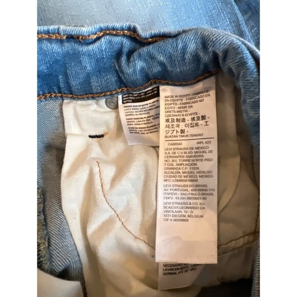 Levi Strauss 514 Jeans Preowned Light Blue - Picture 5 of 12